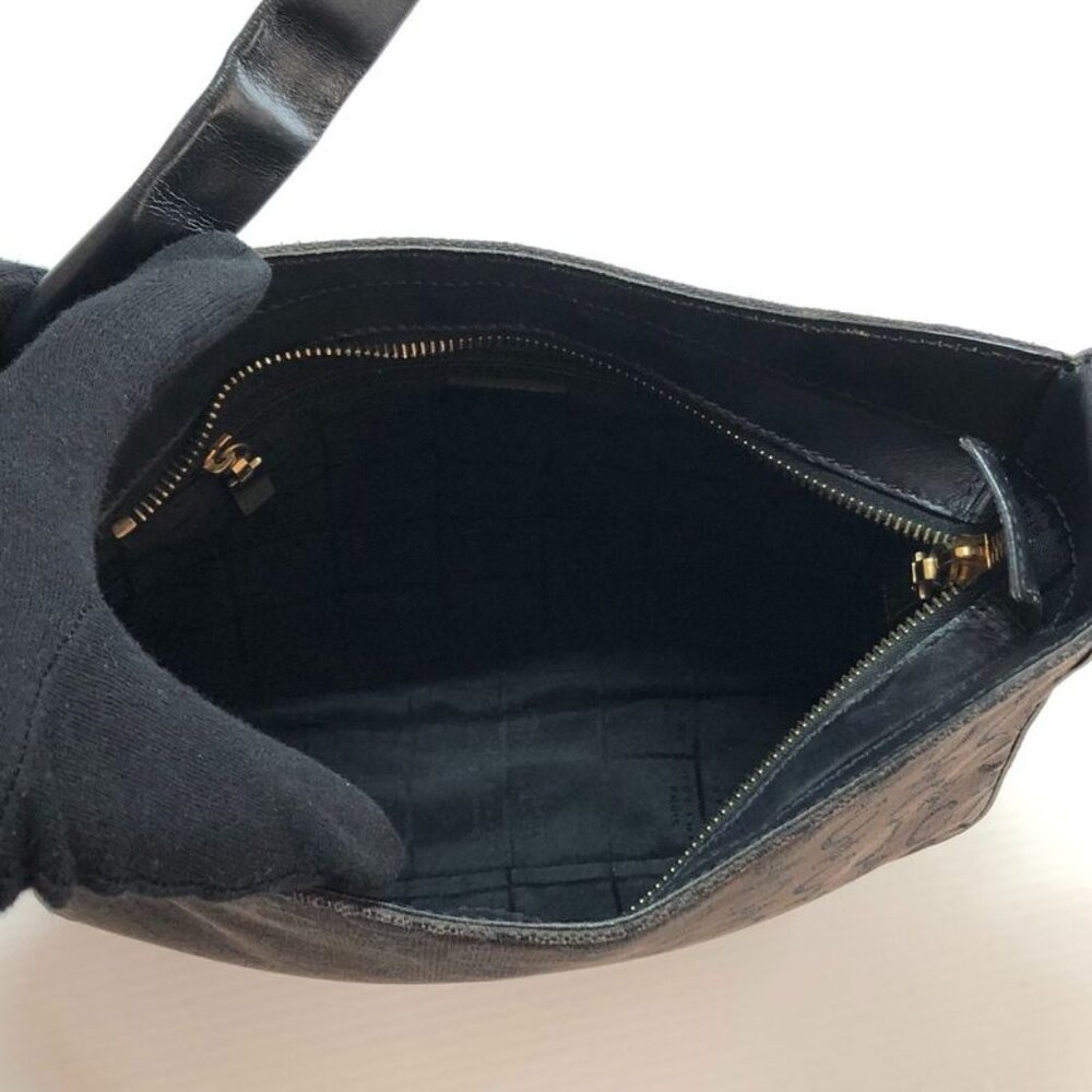 Celine Macadam One Shoulder Bag Mc99 1 Black - Picture 4 of 8